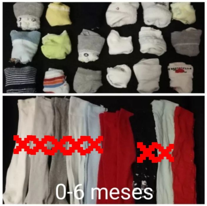 Meias calças e meias bebé
