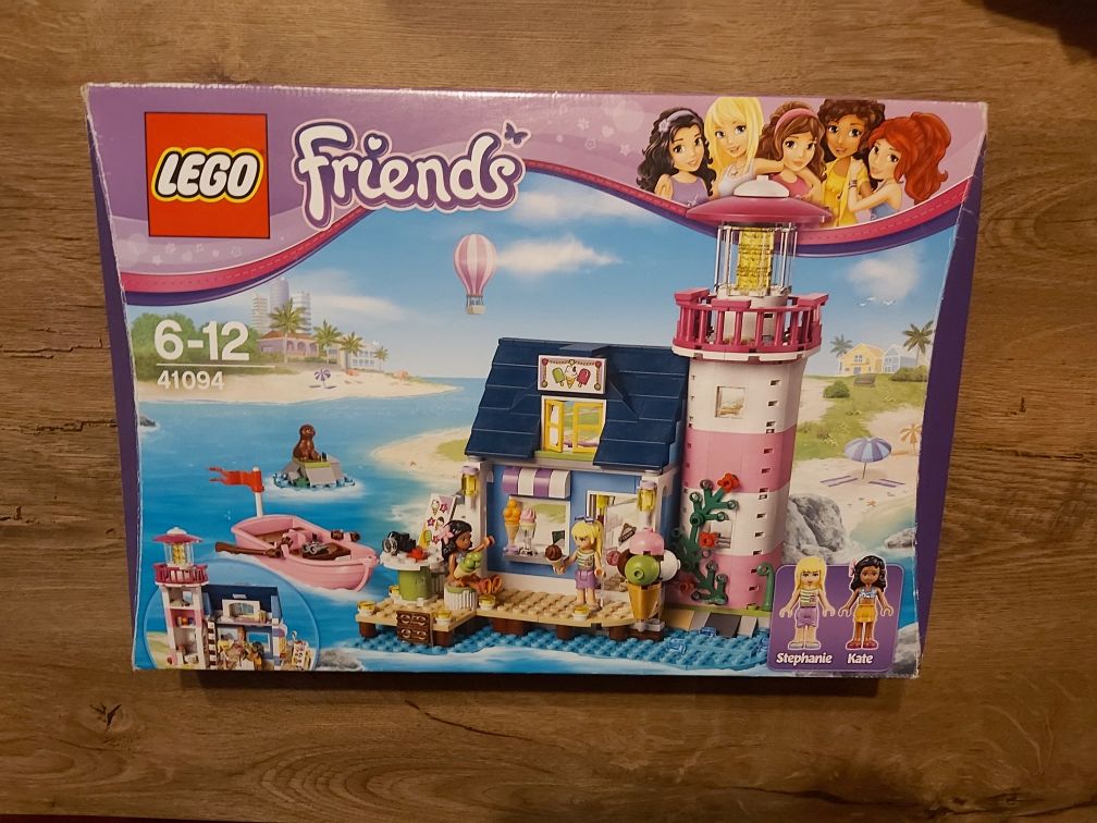 Lego friends 41094 domek,lodziarnia,latarnia