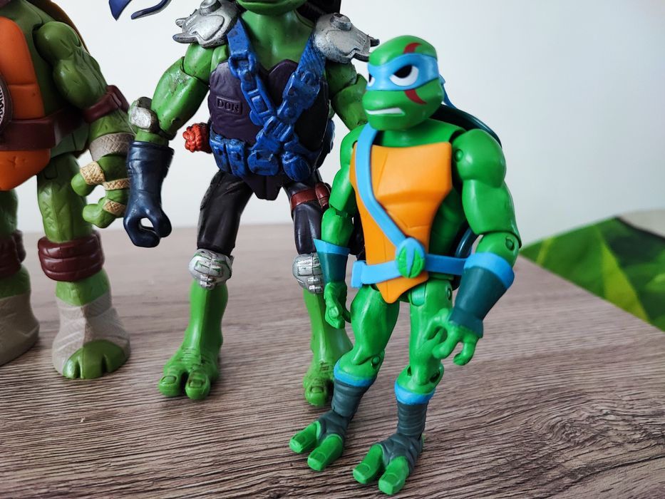 Wojownicze żółwie ninja figurki zestaw