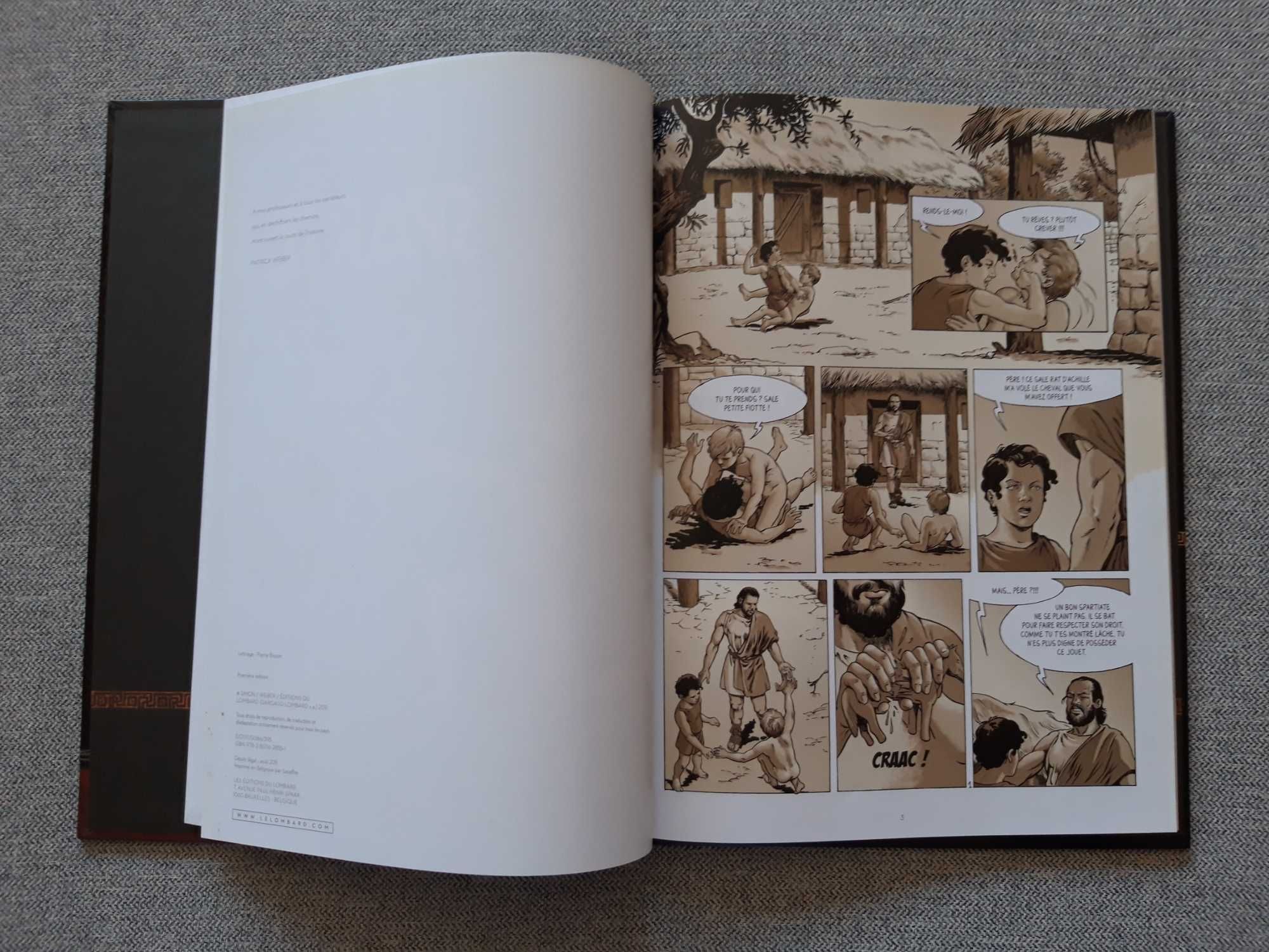 BD "Sparte - Ne jamais demander grâce T1" de Simon & Weber