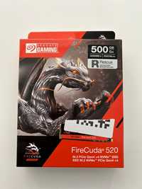 SSD M.2 Seagate  Firecuda gaming 500GB
