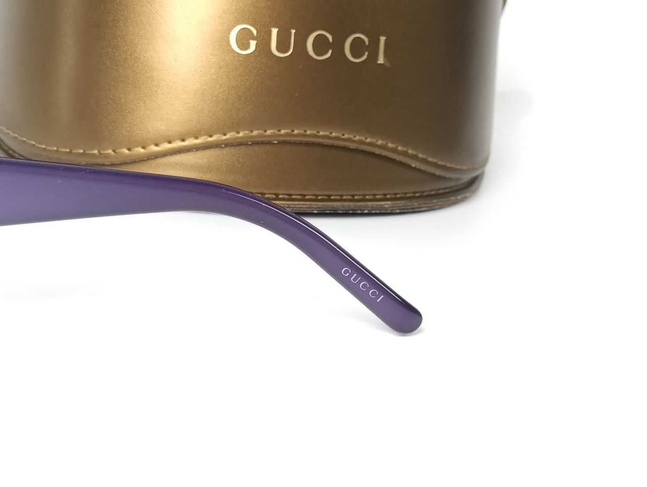Женские солнцезащитные очки GUCCI Purple Frame Interlocking Оригинал