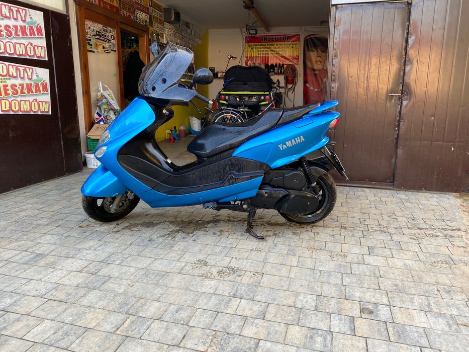 Skuter Yamaha Majesty 125 na prawojazdy kategoria b