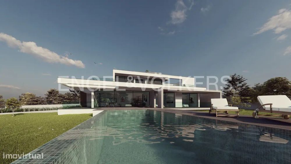 Moradia de luxo V5 com vista panorâmica para o mar