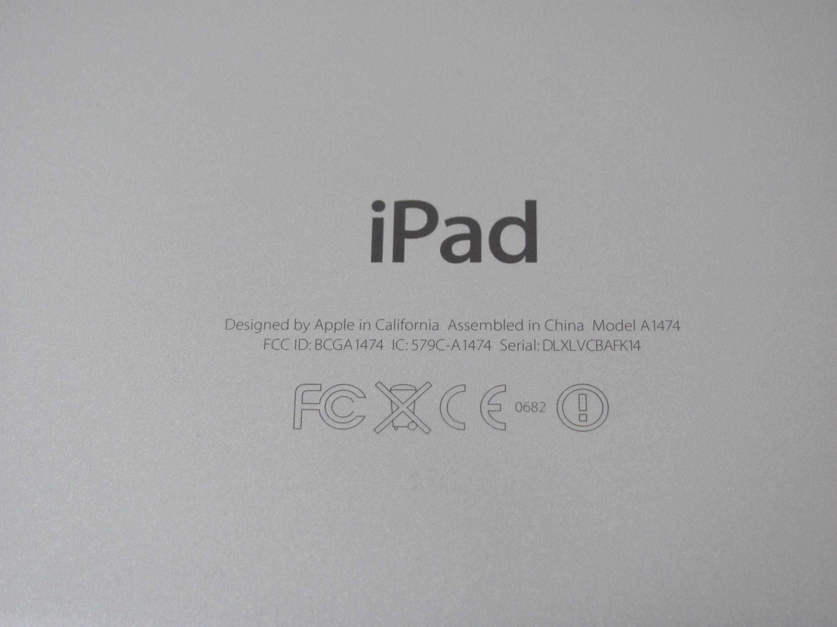 Tablet APPLE IPAD AIR A1474 9.7" 16GB Wifi Bluetooth