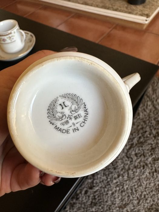 3 chávenas decorativas em porcelana asiática (China e Japão)