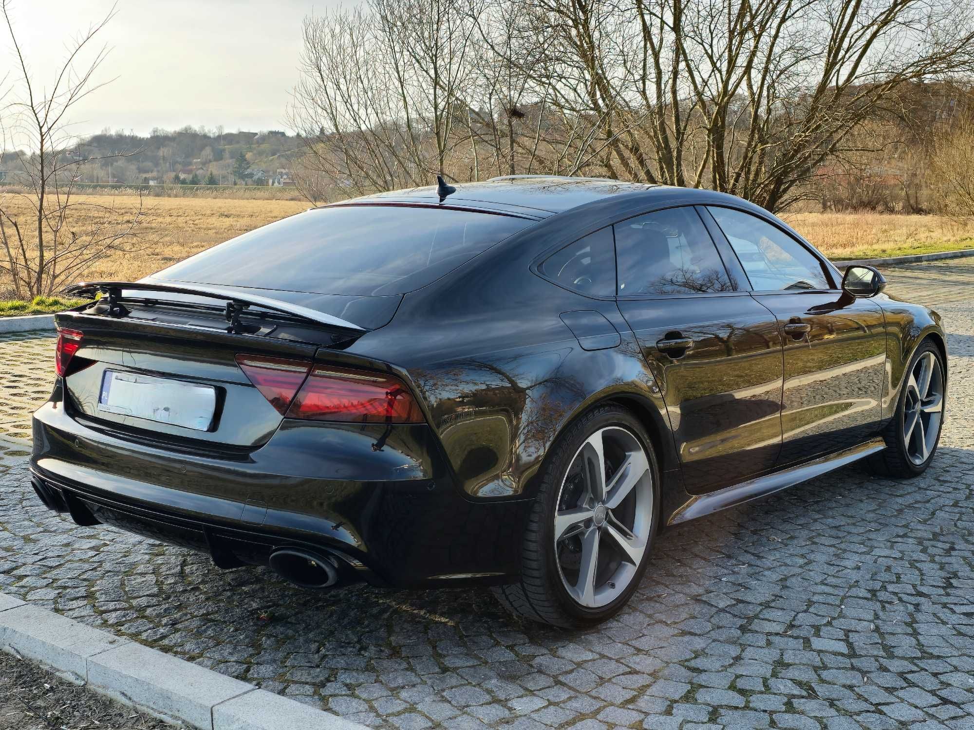 samochód Auto do Ślubu wesela AUDI RS7 600KM V8 niezapomniane wrażenia