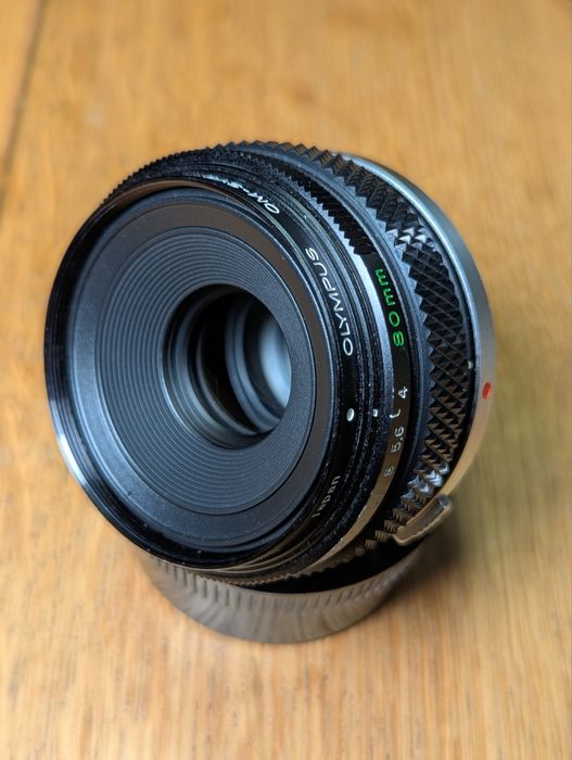 Olympus Zuiko 80mm f/4 Auto-1:1 Macro OM-System - obiektyw Makro!