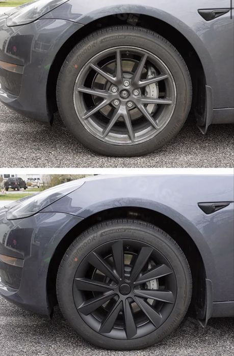 Tampões novos Tesla Model 3 - Aspeto Performance