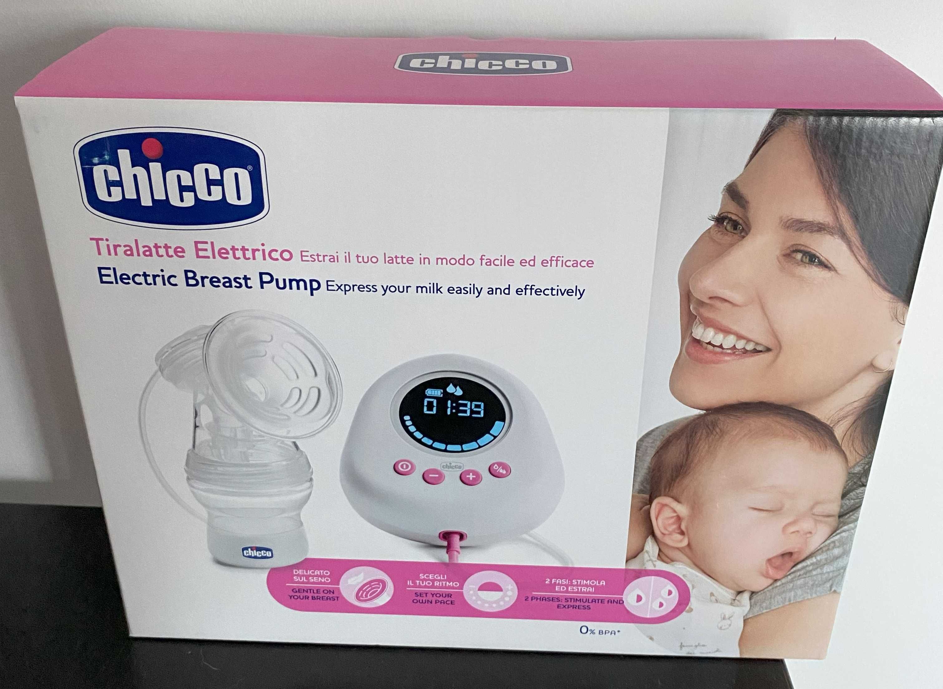 Bomba de leite elétrica Chicco