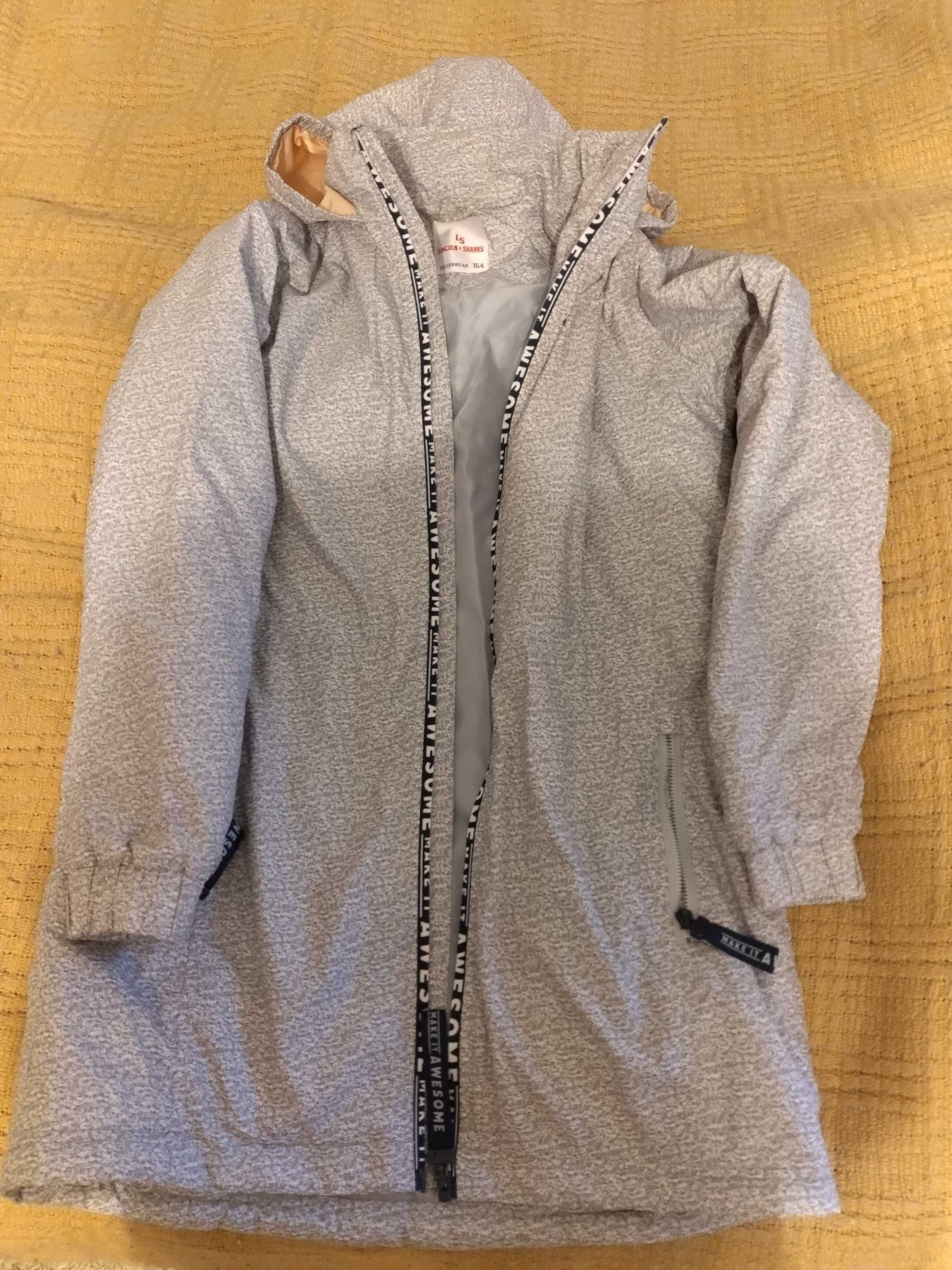 Kurtka 5-10-15 przeciwdeszczowa softshell 164 cm nowa