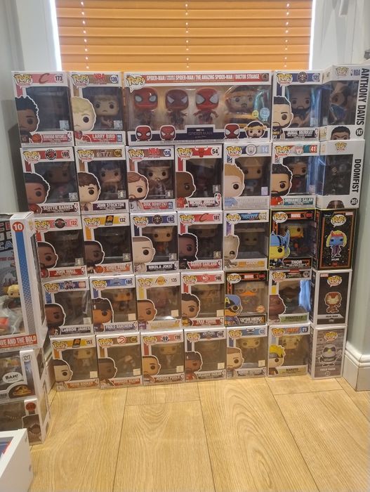 Figurki Funko pop NBA marvel
