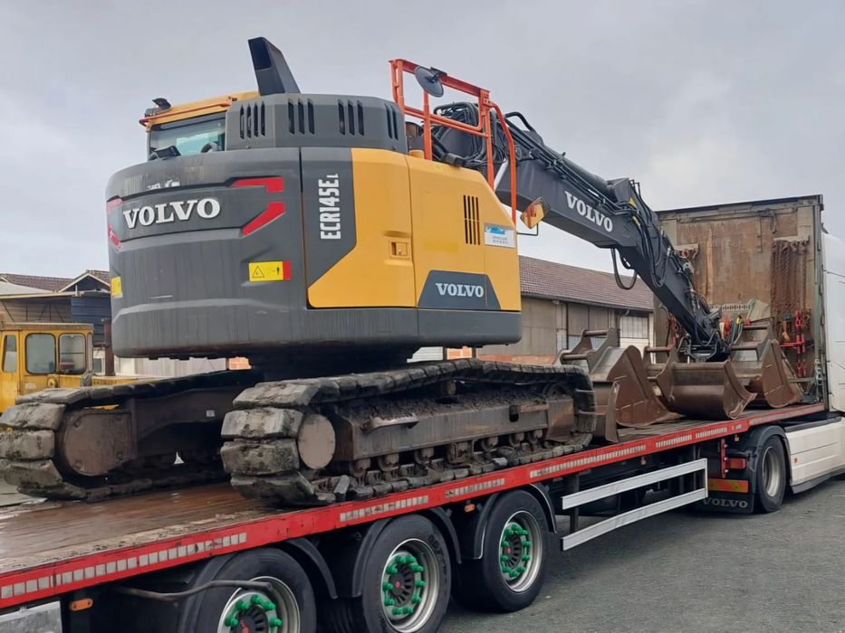 Volvo ECR145 EL  VOLVO ECR145EL 2018r. Sprowadzona rototilt STEELWRIST 3 łyżki widły