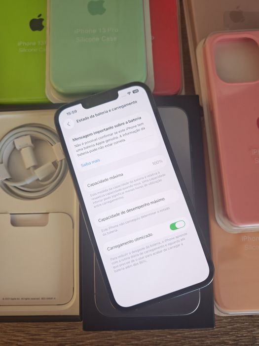 iPhone 13 Pro 6.1" 128GB Azul  em muito Bom estadoAceito Retomas