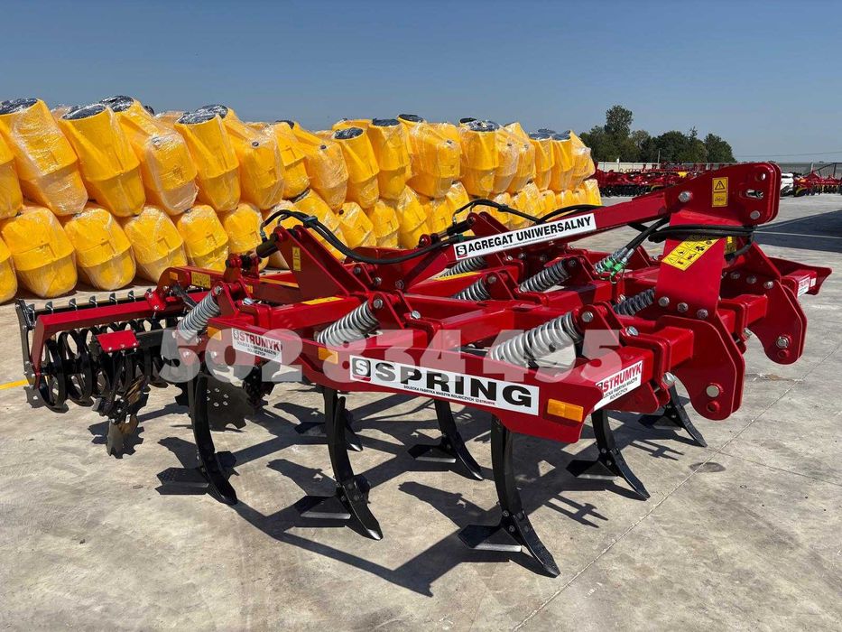 BEZORKOWIEC STRUMYK gruber agregat orkowo-podorywkowy SPRING brona