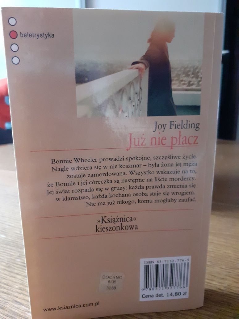Już nie płacz - Joy Fielding