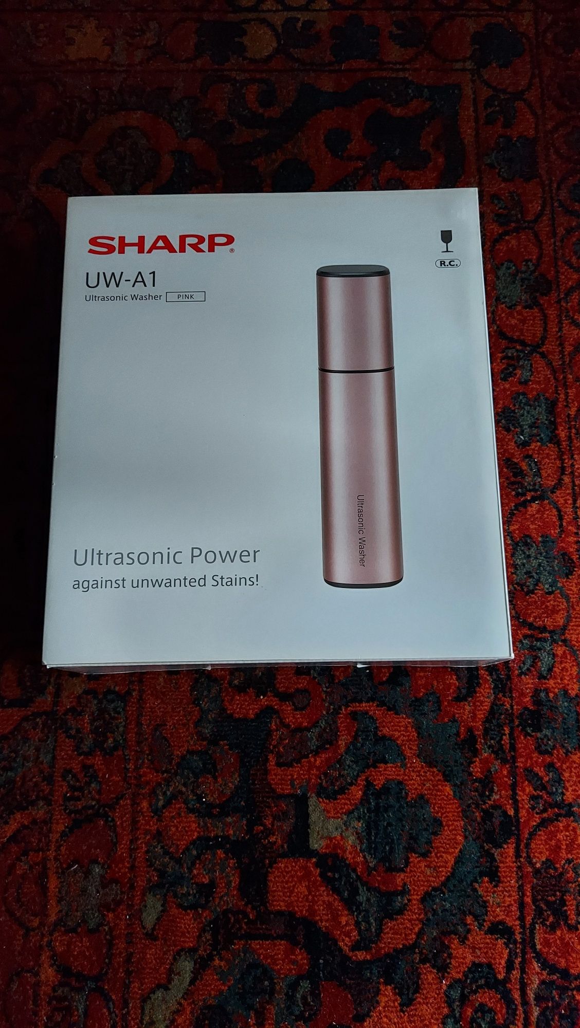 Sharp ultrasoniczny wywabiacz plam Uw-A100E- Pink
