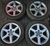 4 alufelgi Audi 16 cali 5x112 audi vw skoda seat, 195/55 r16