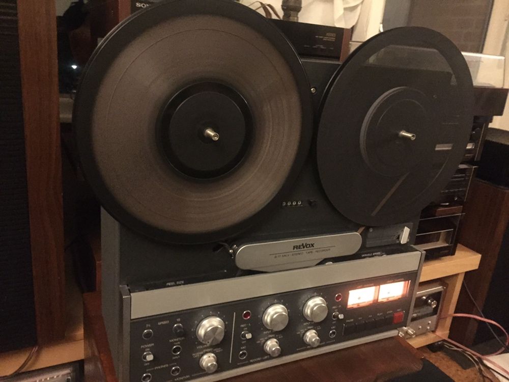 Revox B77 Studer mała studyjna 38cm/s magnetofon szpulowy