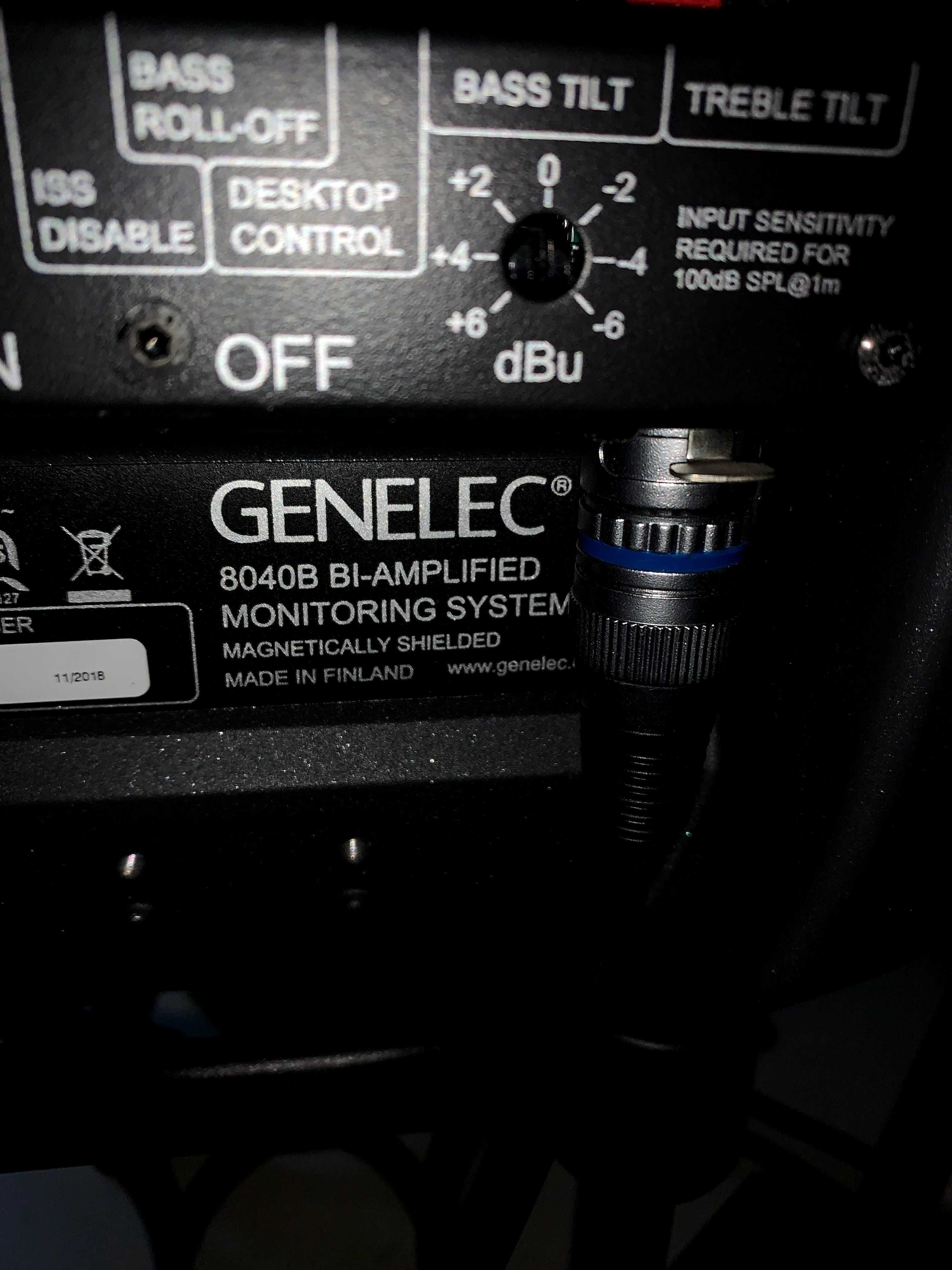 Студійні монітори, Genelec 8040BPM, ідеальні.