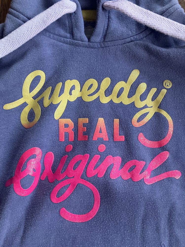 Bluza Superdry Real Original Fioletowa
