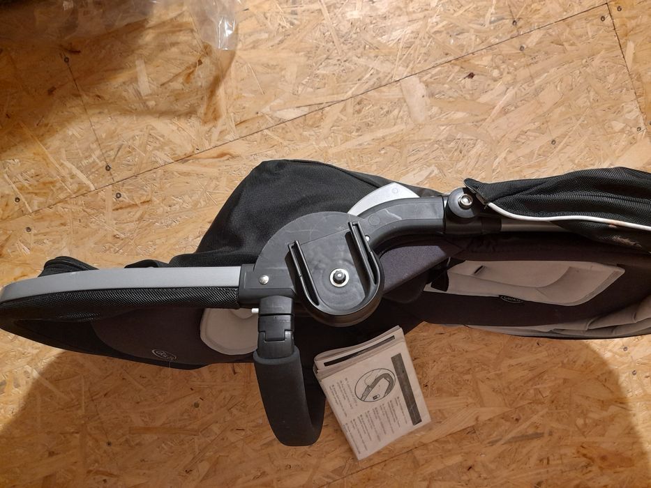 Wózek Graco 3w1 plus baza fotelika na kanapę samochodu