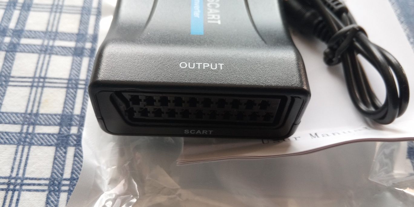 Conversor HDMI para SCART novo