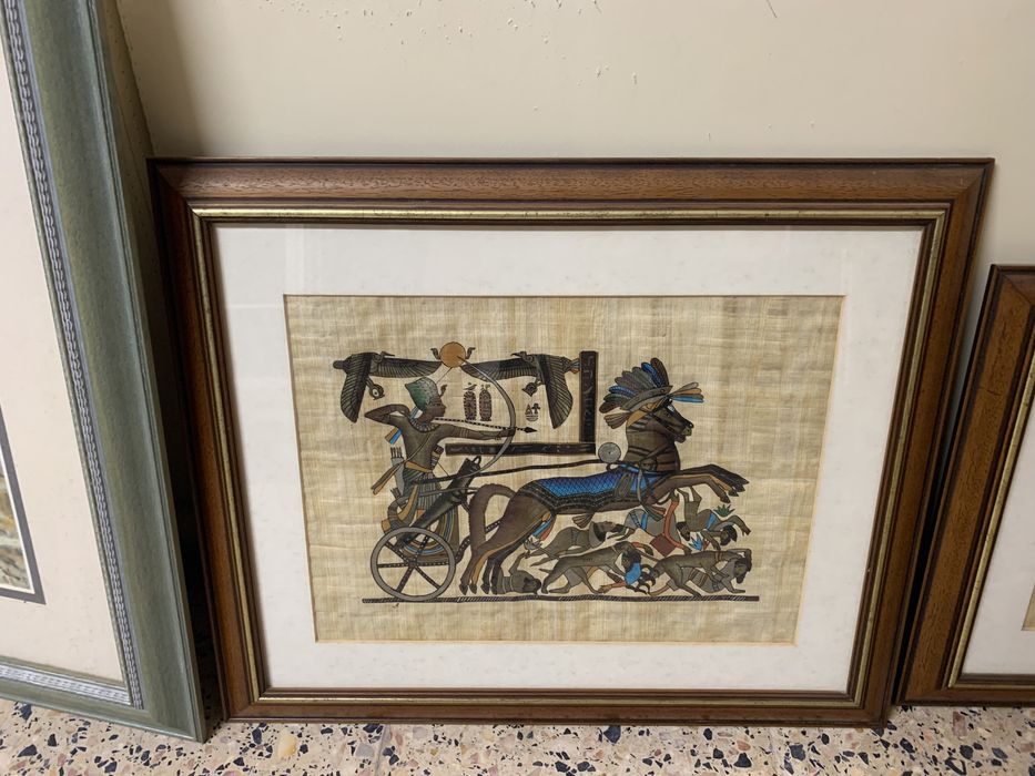 Quadros com serigrafias