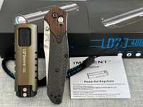IMALENT LD70 Gold 4000L XHP70.2 oled display 1100mAh 18350 акумулятор