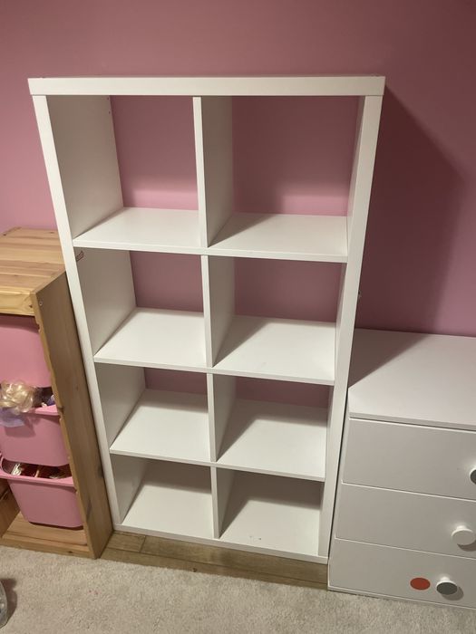 Regal bialy Flysta Ikea 69x132 cm