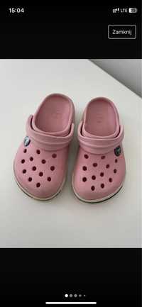 Crocs rozowe rozm 26