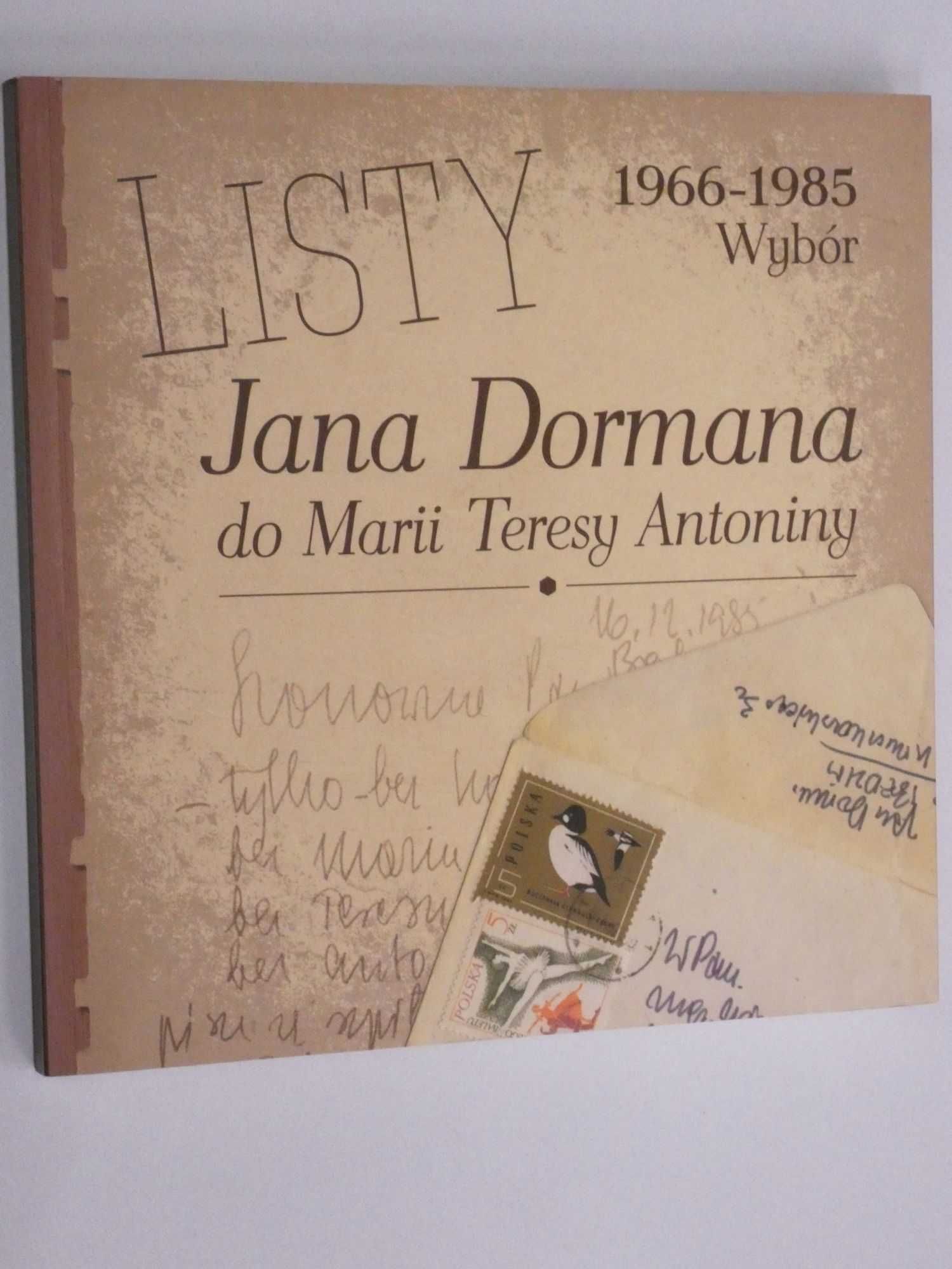 Listy Jana Dormana do Marii Teresy Antoniny Będzin