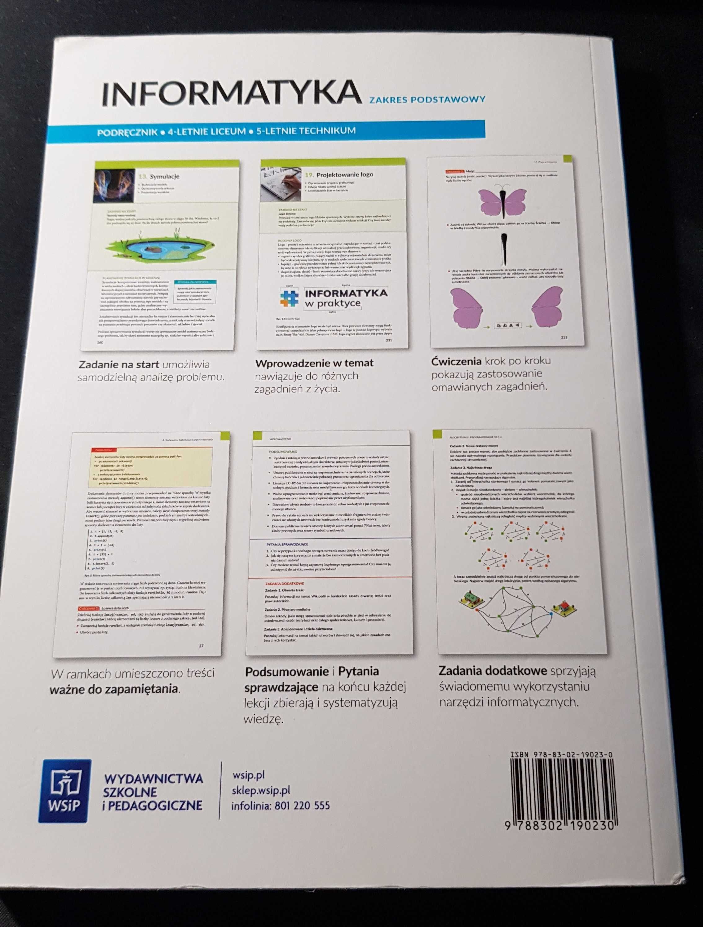 Podręcznik Informatyka klasa 2 Technikum/Liceum