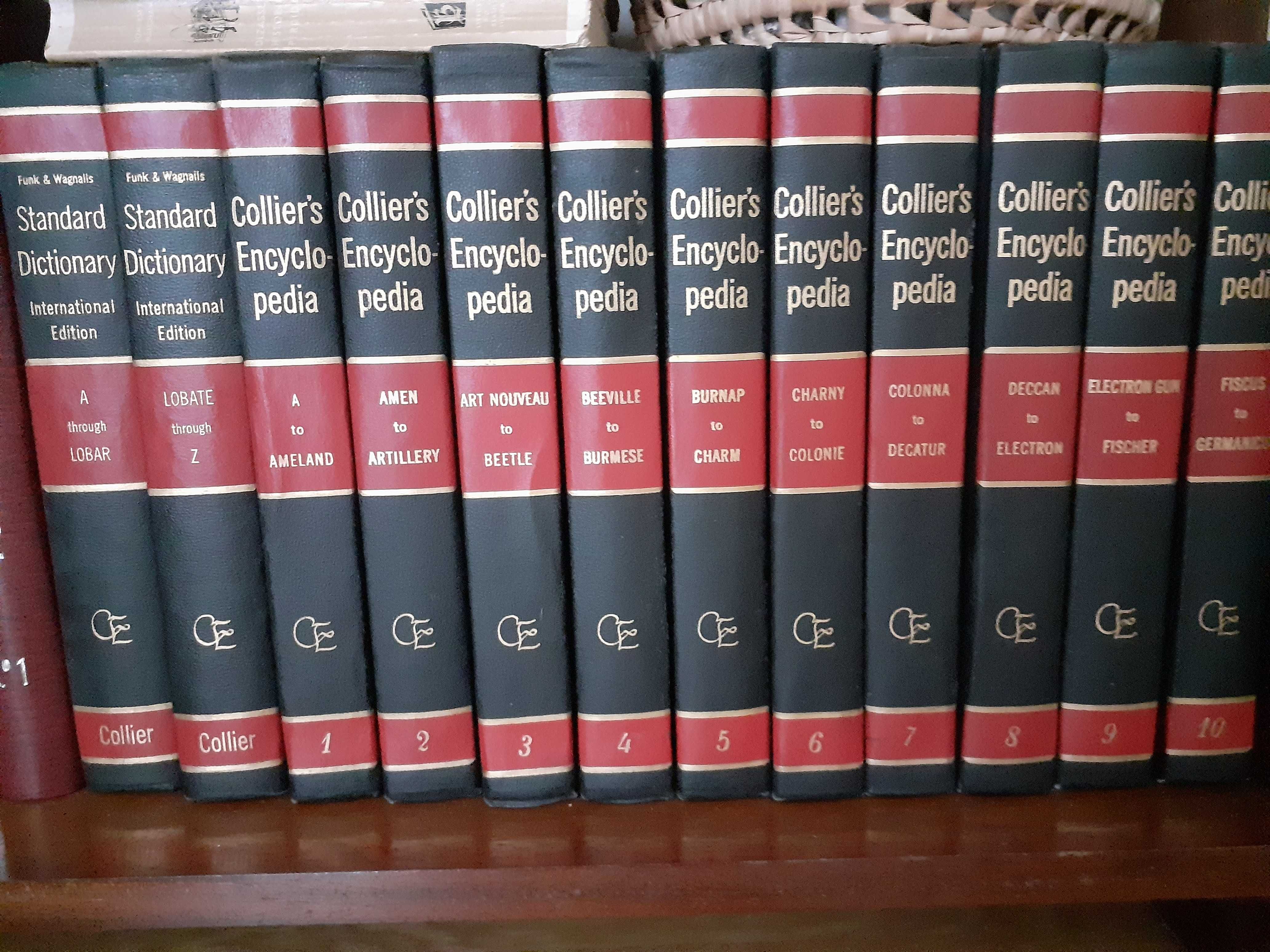 Collier's Enciclopédia(24 vol.+2 dic.)+ Colliers Junior Classics (10)