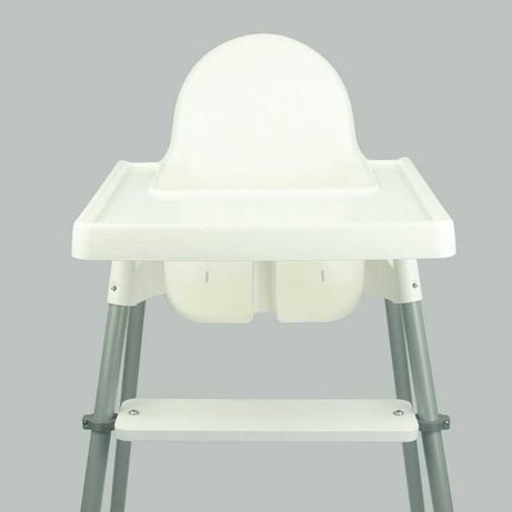 Podnóżek do krzesełka Ikea Antilop - biały + GRATIS