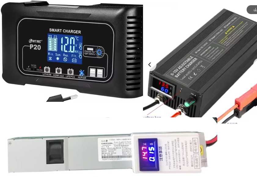 читай LiFePo4 charger Emerson 50A LIFEPO4  60A xt60 HTRC p20 p35