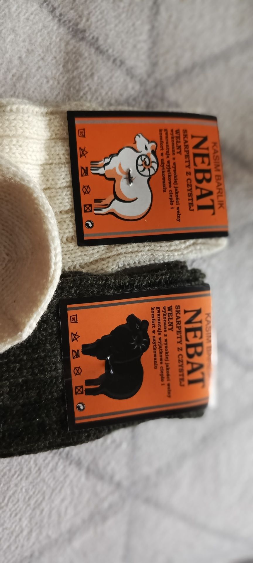 Skarpety z czystej owczej wełny Nebat