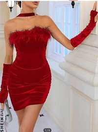 Sukienka rozmiar m nowe czarna czerwona