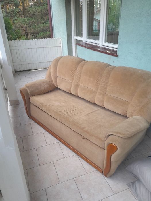 Sofa rozkładana z funkcją spania