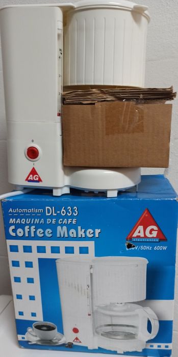 Máquina de café nova, nunca usada. Marca AG, 600W