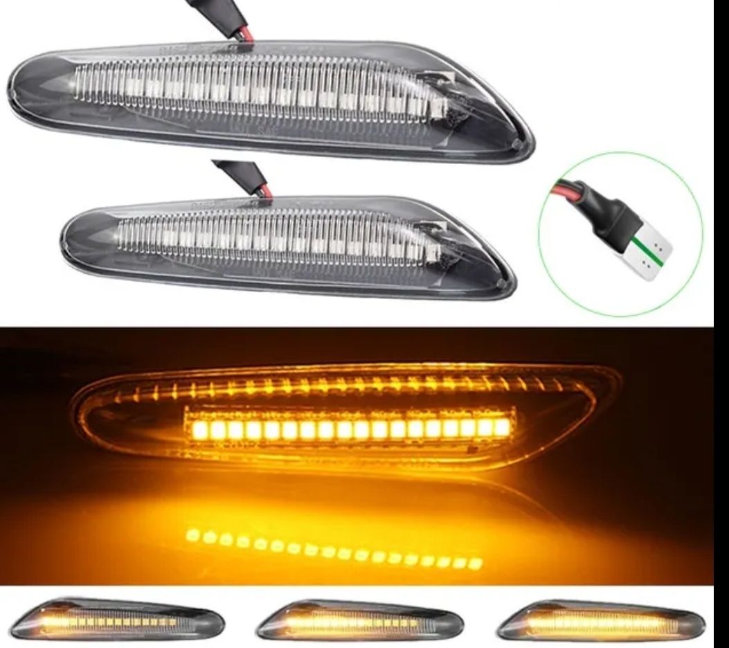 Piscas laterais led bmw