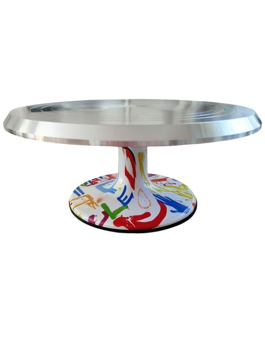 Підставка для тортів що обертається 30 см. На підшибнику.