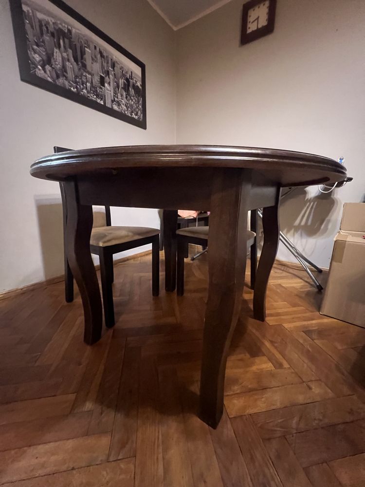 Stół drewniany 110 cm