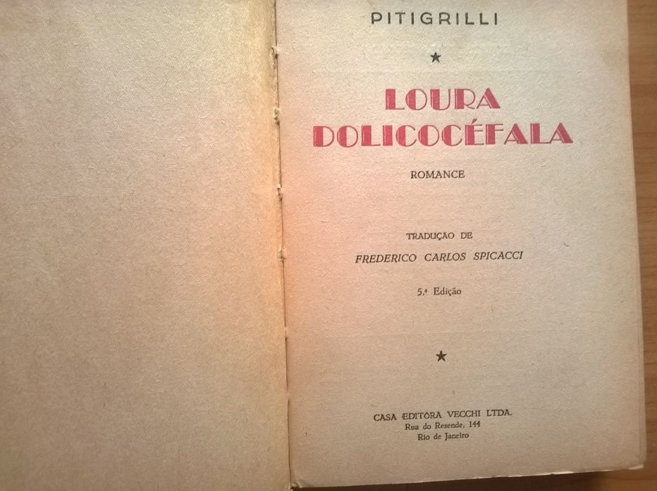 Cocaína e outros livros de Pitigrilli