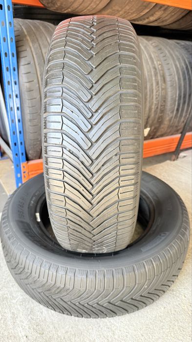 Pneus 195/65r15 Michelin CrossClimate com 75% piso