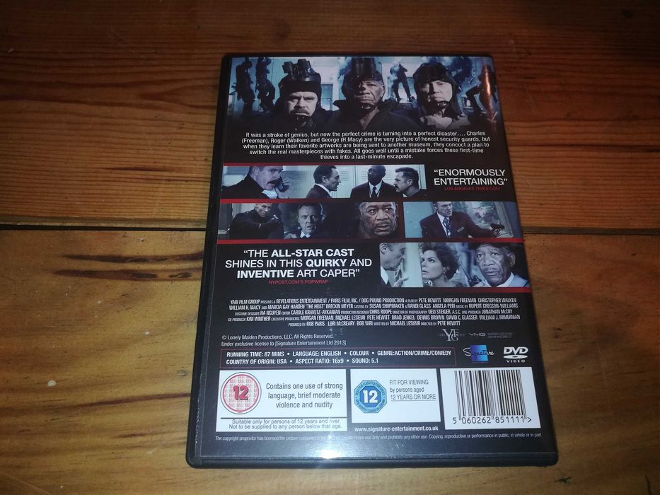 THE HEIST DVD (sem legendagem - áudio Inglês)