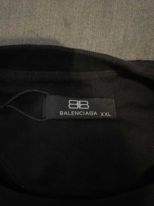 Sweat preta da balenciaga
