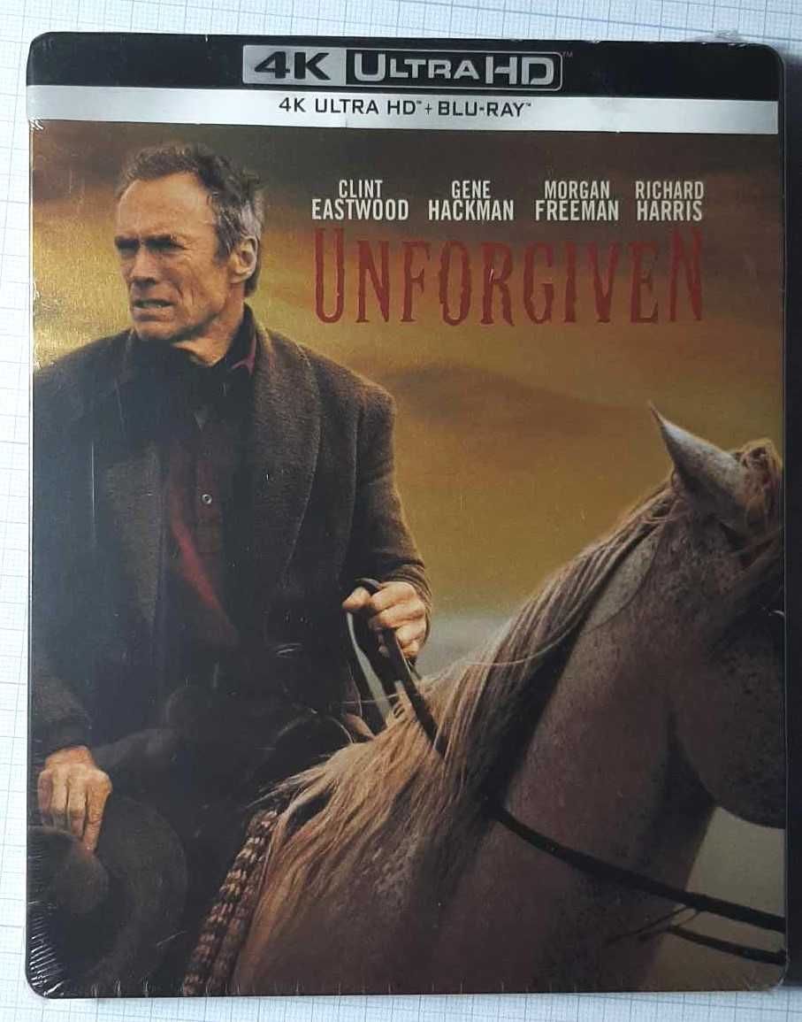 UNFORGIVEN Bez Przebaczenia 4K+Blu ray STEELBOOK, w.Polska