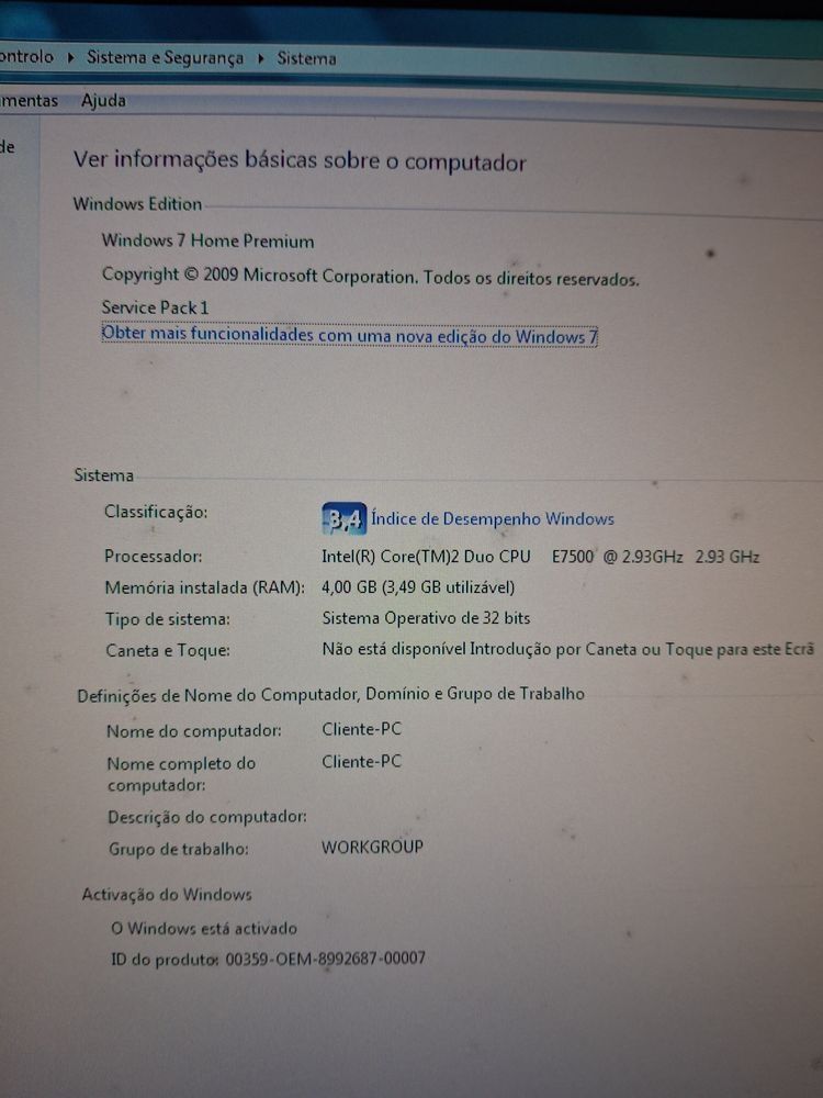 Computador fixo completo