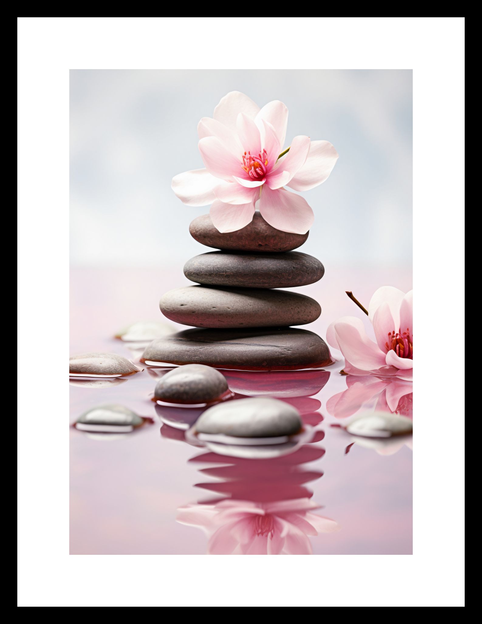 Plakat 21x29,7cm Spokojne Odbicie